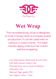 Wet Wrap